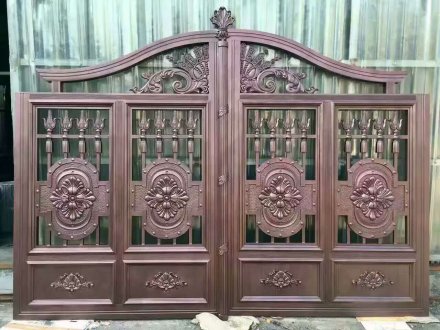 鋁藝大門(mén)為什么比鐵藝大門(mén)貴